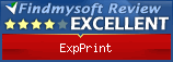 Findmysoft ExpPrint Review and Quick Look Video award image
