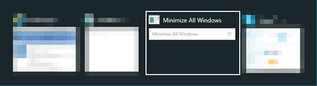 Minimize All Windows